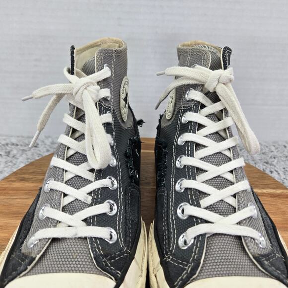 Converse Womens 9.5 Chuck 70 High Crafted Patchwork Mason Casual Y2K Sneaker - Picture 7 of 13